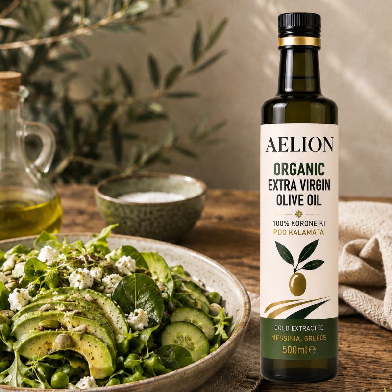 AELION Organic Extra Virgin Olive Oil 500ml